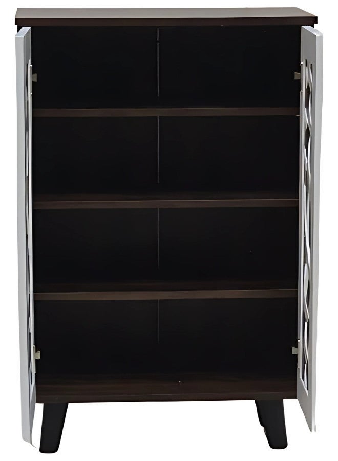 SULSHA Modern Wooden Shoe Cabinet, Shoes Rack With Storage, Shelf Cabinet - Image 4