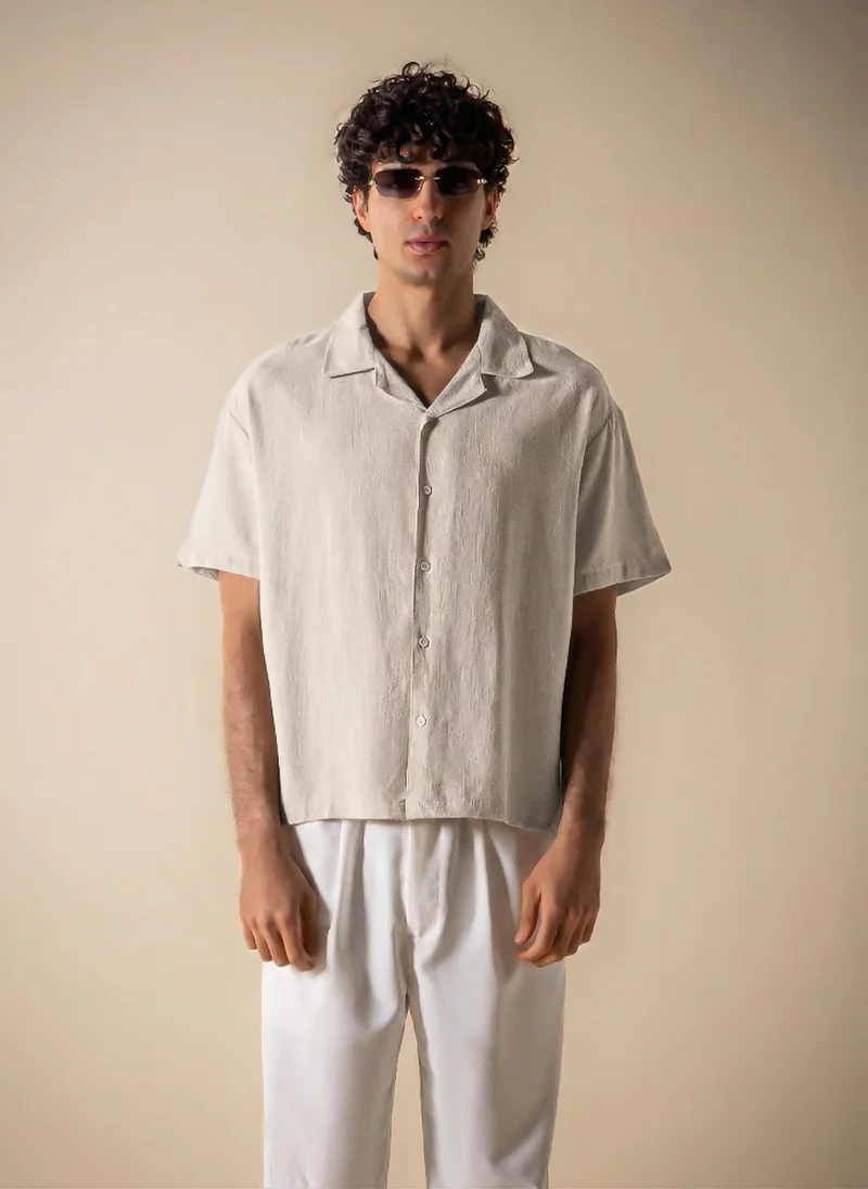 شايبس RELAXED FIT COTTON SHIRT