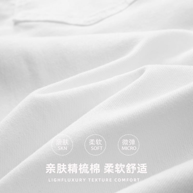 Unisex Casual Daily Denim Jeans - Image 3