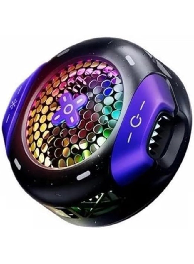 Lesen Magnetic Gaming Mobile Phone Cooler - Magnetic Ice Cooling Fan with PUBG Fingers