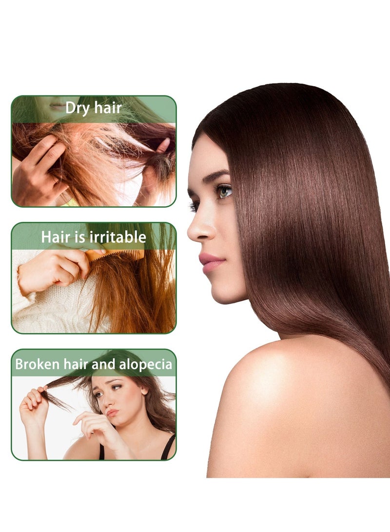 Jaysuing Rosemary shampoo prevents hair loss, controls oil, fluffy, refreshing, smooth and smoothes dry and irritated hair 100ml - Image 4