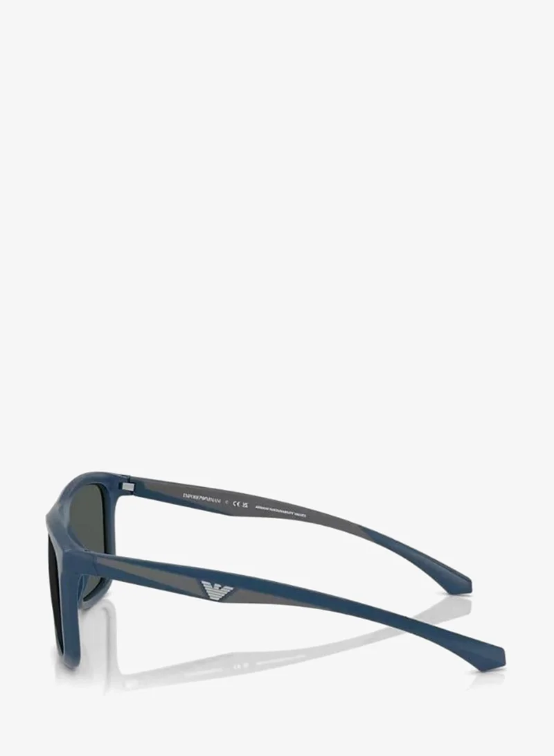 EMPORIO ARMANI 0Ea4234U Rectangular Sunglasses
