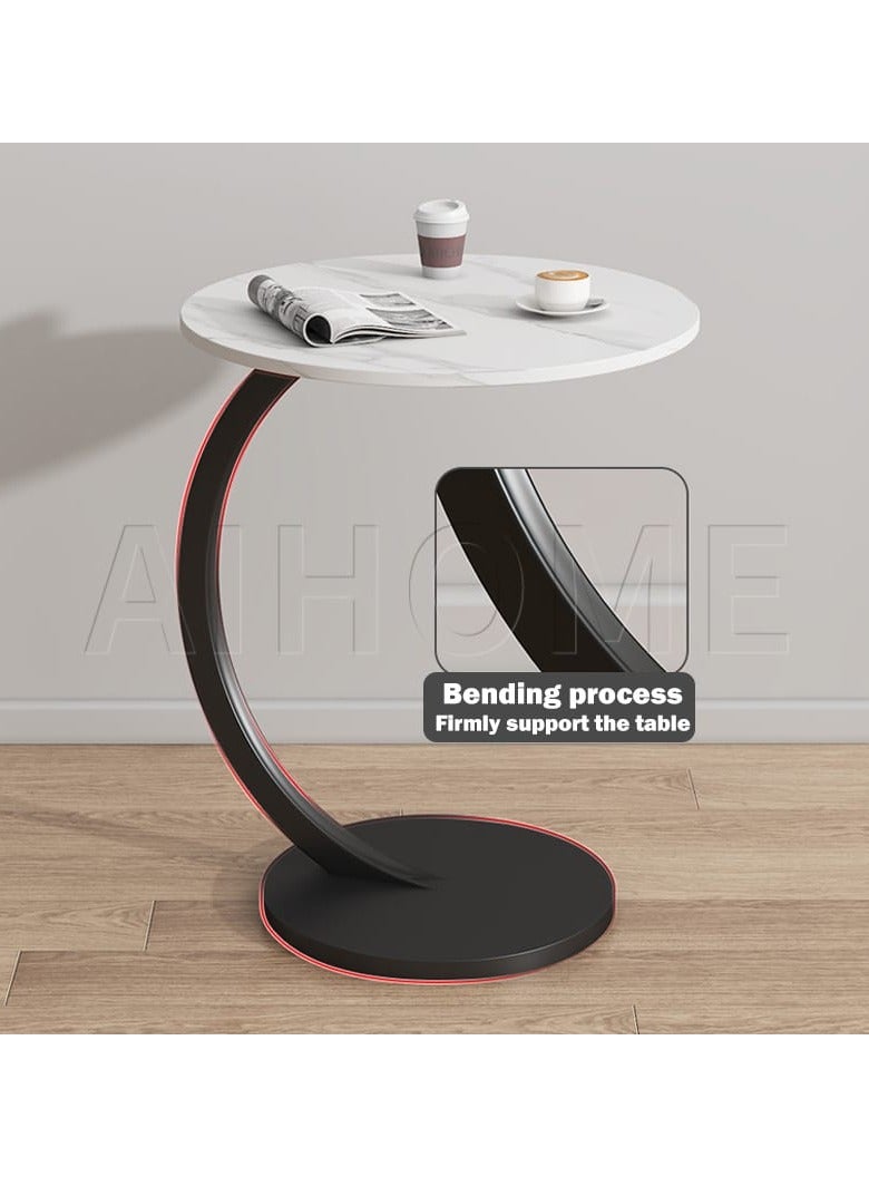 طاولة قهوة صغيرة حديثة للمنزل، طاولة قهوة بتصميم إبداعي، طاولة بجانب السرير بسيطة، أثاث غرفة النوم - Image 3