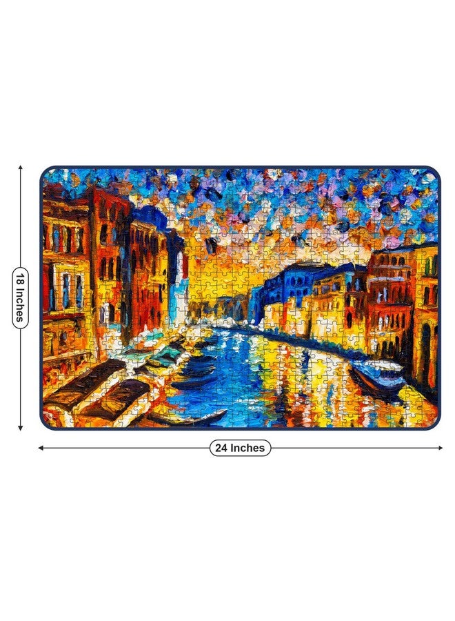 Webby The Vibrant Venice Painting Jigsaw Puzzle, 500 Pieces - Image 5