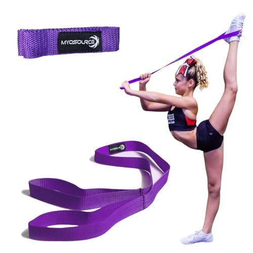 Myosource Kinetic Bands Flexibility Stunt Strap, Purple, Stretching Strap - Image 5