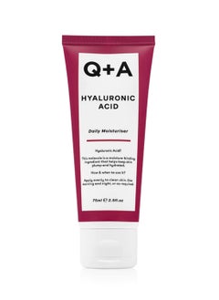 Q+A Hyaluronic Acid Moisturizer Is Ideal For Refreshing And Nourishing Dry Skin, Rich In Moisturizing Ingredients To Ensure Smooth And Healthy Skin-75Ml  - Image 1