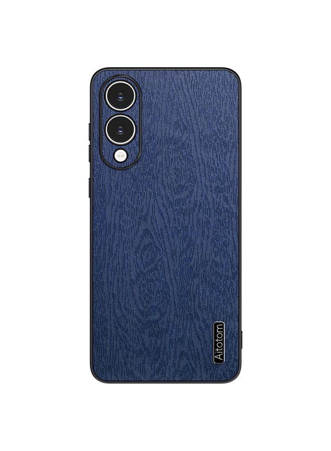 S-TOP Case For Samsung Galaxy S25 Edge 5G Tree Bark Leather Shockproof Phone Case - Image 1