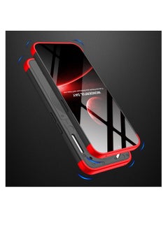 UNBLACK UNBLACK Compatible with Nothing Phone 2A Ultra Slim Hard Plastic Case Cover Sleeve ,Anti-Scratch Shockproof case (Black&Red)  - Image 4