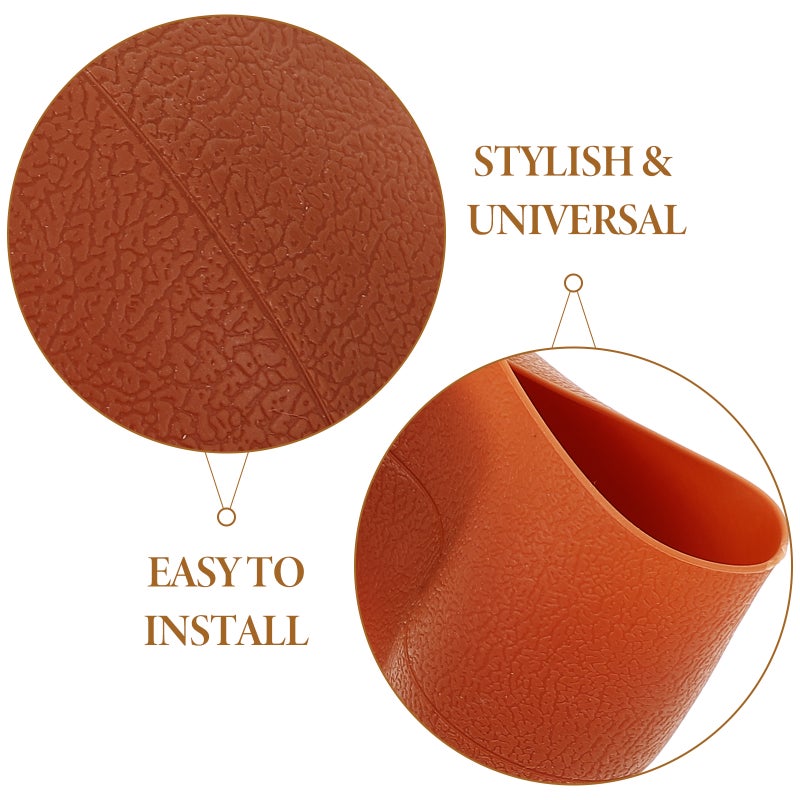 2pcs Car Steering Wheel Decorative Car Wheel Anti-skid Steering Wheel Protector - Image 4