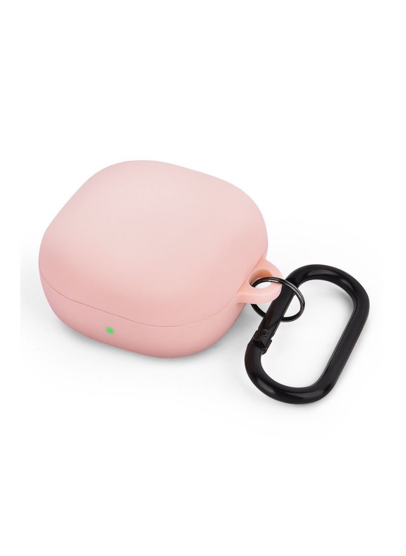 Generic - Portable Silicone Protective Case with Hook for Samsung Galaxy Buds Live (pink) - Image 1