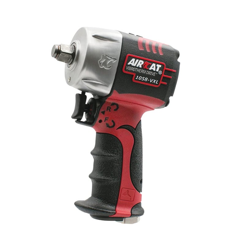 AIRCAT Pneumatic Tools 1058VXL 12Inch Vibrotherm Drive Composite Compact Impact Wrench 750 ftlbs of Torque