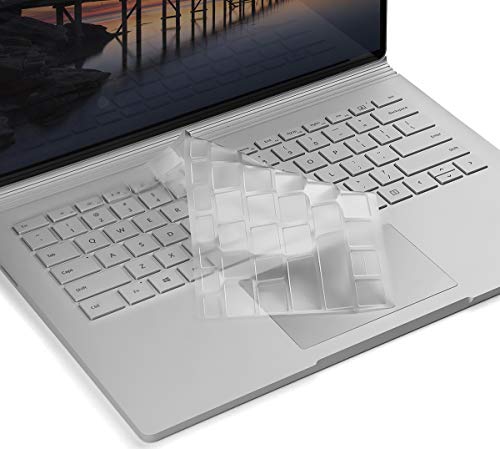 CaseBuy Premium Ultra Thin Keyboard Cover for Microsoft Surface - 2018/2017 Laptops, Surface Book 3/2/1 13.5/15 inch, Accessories (US Layout) - Image 2