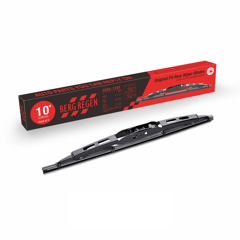 Rear Wiper Blade 10 inch Replacement For Chevrolet Trax 20222013 Honda CRV 0602 Jeep Compass 1707 Patriot 1707 Ford Escape Focus 0701 Dodge Caliber 1207 Back Windshield Wiper Blade 101