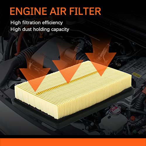 KEDAKEJI Air Filter, (CA11426) Engine Air Filter Compatible with Toyota: Prius (2016-2021), Prius AWD-E (2019-2021), Prius C (2012-2019), Prius Prime (2017-2021), Corolla Hybrid LE (2020-2021) OE#17801-21060 - Image 2