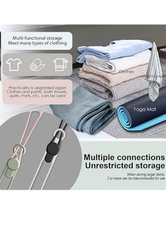 Generic 24 Pieces Silicone Cable Tie Organizer For Bundling Headphones, Phone Chargers, Computer Cords, Reusable Cable Tie Organizer For Home, Office, Kitchen, School (4 Colors)  - Image 4