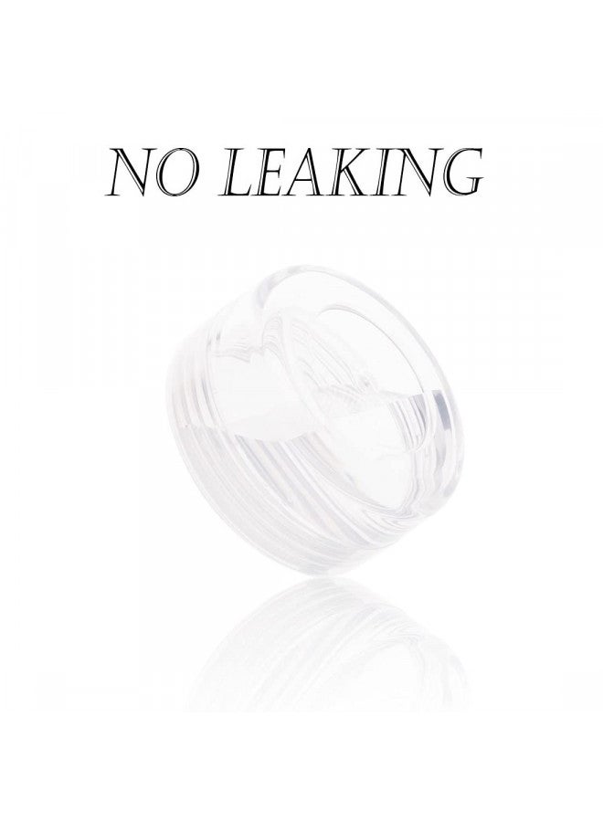 ZEJIA 10 Gram Sample Containers, 20 Count Cosmetic Containers with Lids, Refillable Empty Sample Jars, Small Plastic Containers with Lids (Clear) - Image 4