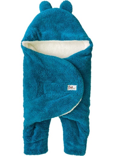 Owli Baby Winter Outer Swaddle Blanket 0-6 Months Turquoise  - Image 2