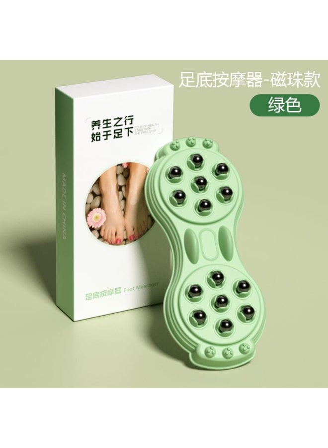 مدلك ومحفز عضلات القدم اليدوي بكرات دوارة - أداة تدليك وتخفيف التوتر ومنعش للدورة الدموية - متعدد الألوان - Image 4