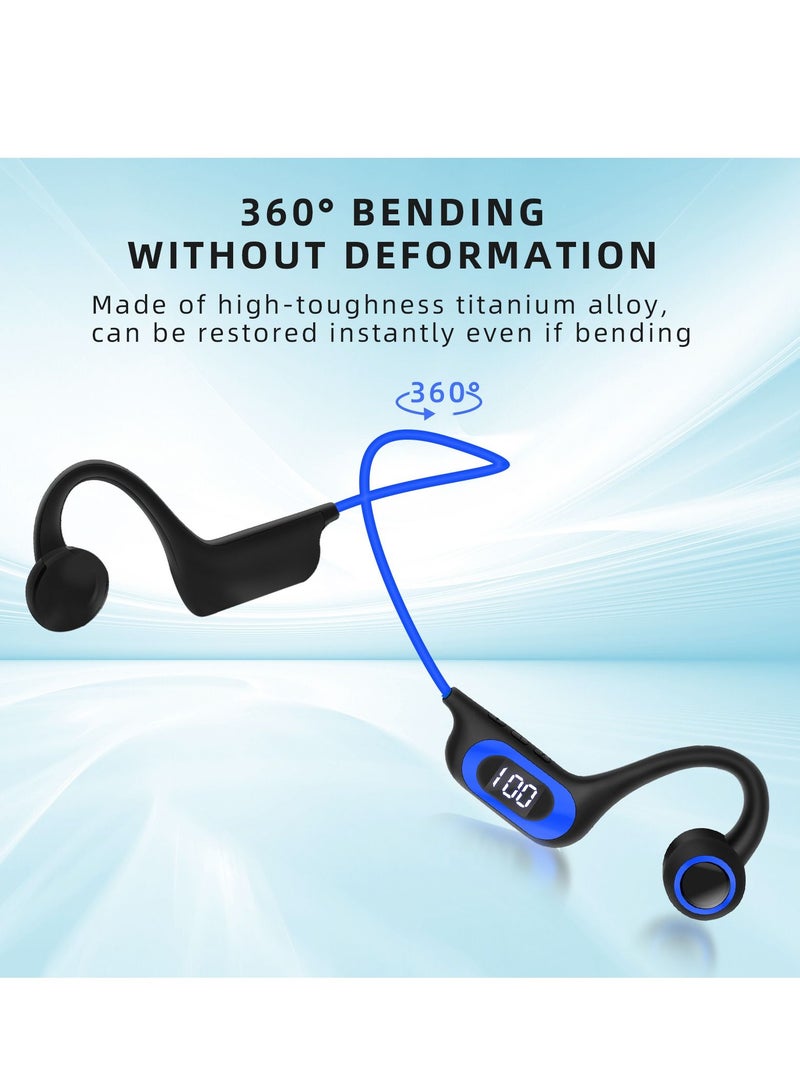 GULFLINK Bone Conduction Bluetooth Sports Headset for Outdoor 300mah Black - Image 4