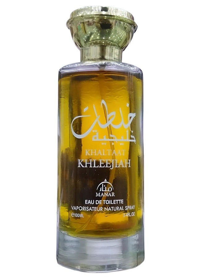 manar Khaltaat Khleejiah Perfume For Unisex 100ml EDT - Image 2