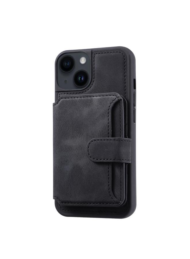 S-TOP Case For iPhone 13 Skin Feel Dream Anti-theft Brush Shockproof Portable Skin Card Bag Phone Case - Image 2