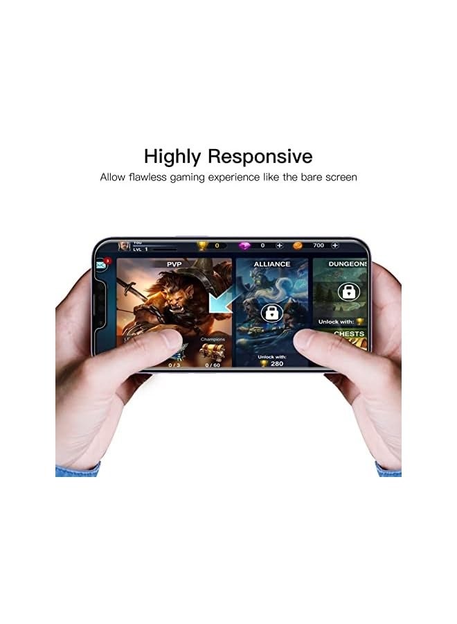 Jetech Screen Protector for iPhone 14 Plus 6.7-Inch, Tempered Glass Film, 3-Pack - Image 5