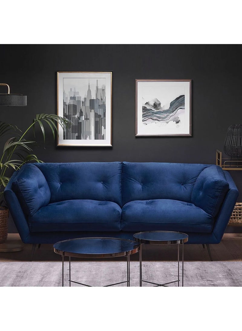 Karnak Delight 2 Seater Sofa - Blue