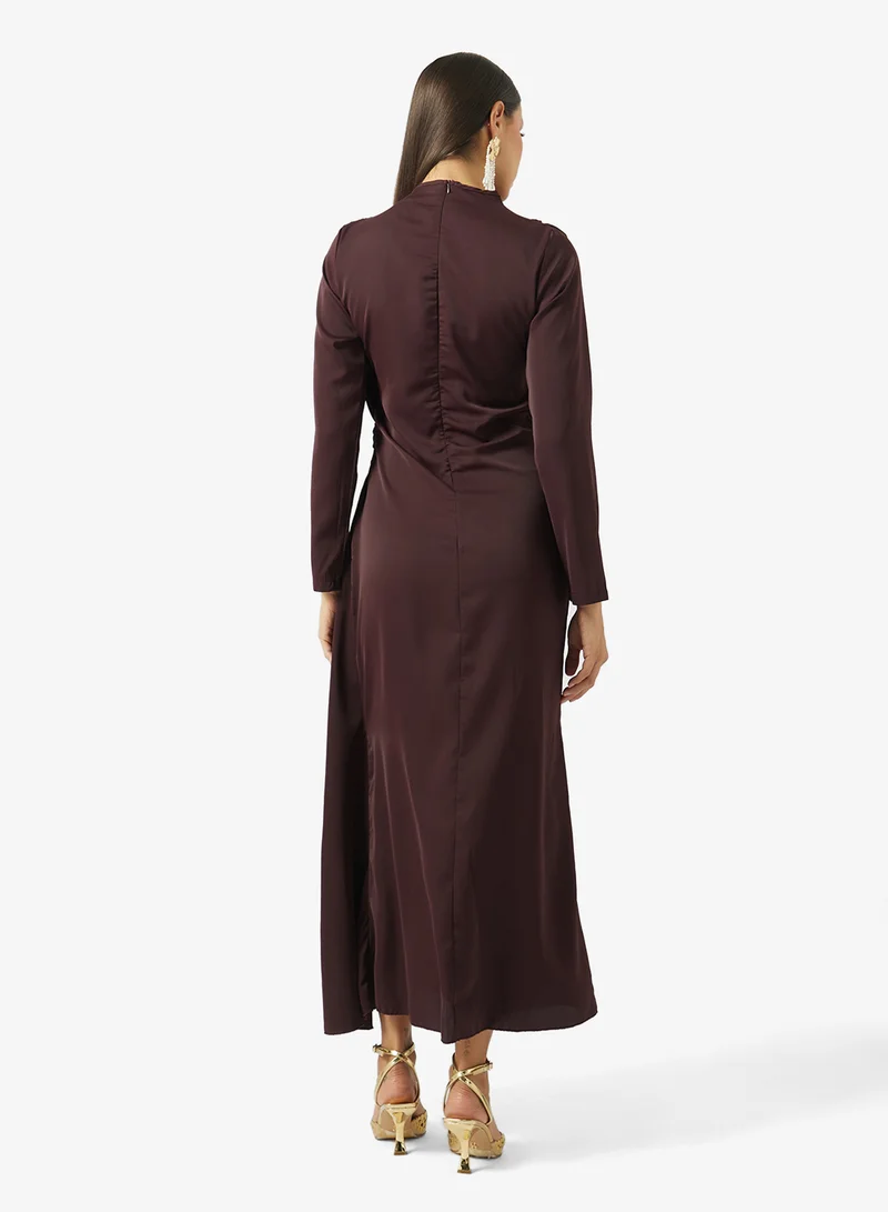 ELLA Draped Bodycon Dress