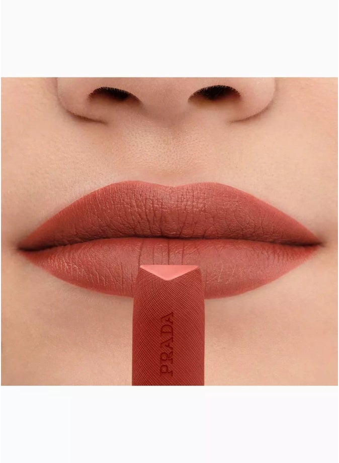 Prada Monochrome Hyper Matte Refillable Lipstick 3.9g  B05 | Long-Wear Velvet Matte Lipstick - Image 3