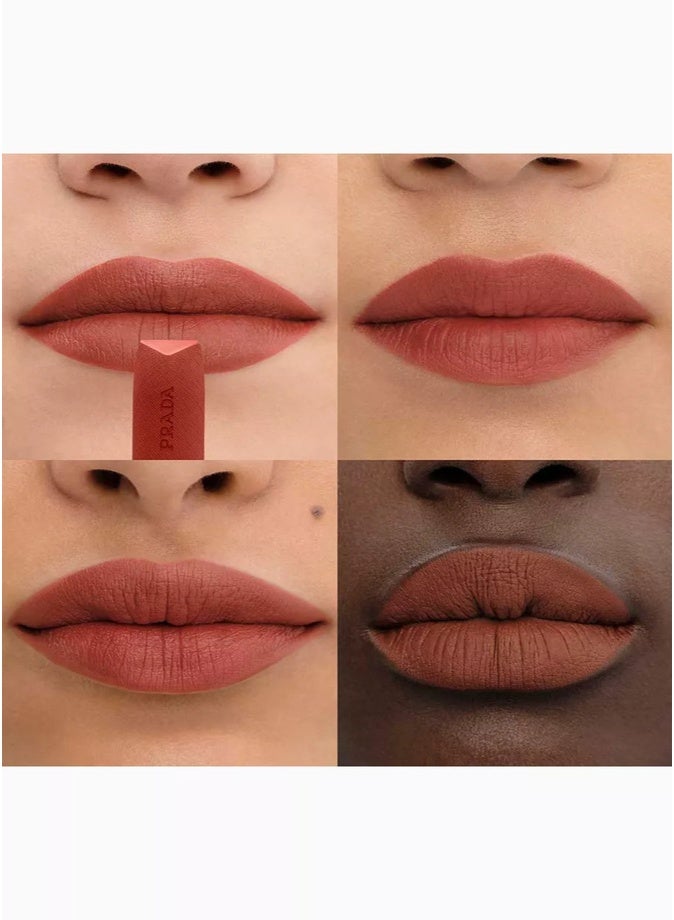 Prada Monochrome Hyper Matte Refillable Lipstick 3.9g  B05 | Long-Wear Velvet Matte Lipstick - Image 4
