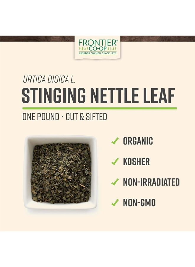 Frontier Co-op Organic Cut & Sifted Stinging Nettle Leaf 1lb - Image 2