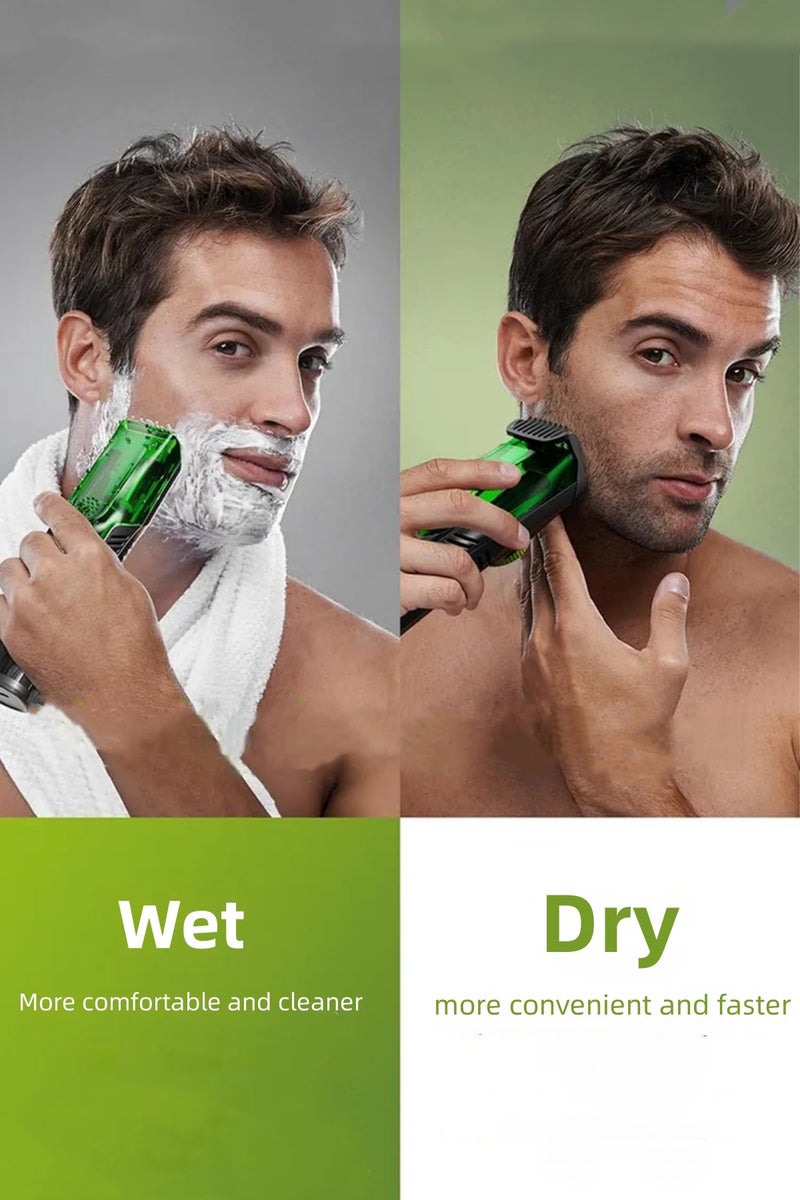 Generic Body Trimmer for Men's,Electric Shaver Groomer,Body Grooming, Rechargeable Waterproof Hair Clipper and Wet and Dry Shaver - Image 5