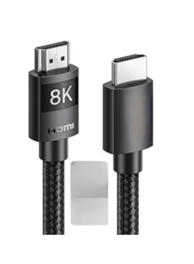 HDMI 2.1 Ultra HD Cable 5M – High-Speed 48Gbps Braided HDMI Cord for 8K@60Hz, eARC, HDR, Dolby Vision, Compatible with PS5, Xbox, Switch, MacBook, TV, Projector - Image 1