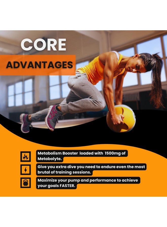 نورتكس ريسيرش مسحوق ما قبل التمرين الحراري من Nutrex Research Outlift Burn، مكمل غذائي 2 في 1 لتحسين الأداء والحرق مع Metabolyte، GBBGO (22 وجبة، Florida Crush) - Image 3