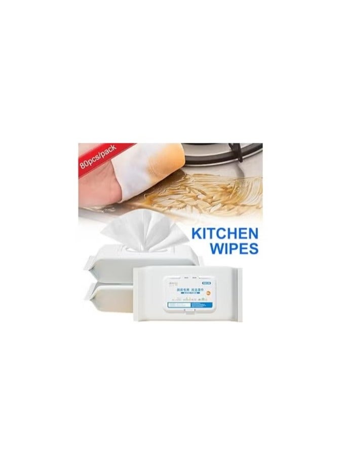 Wipes for removing grease and cleaning - 80 wipes -EX - Image 2