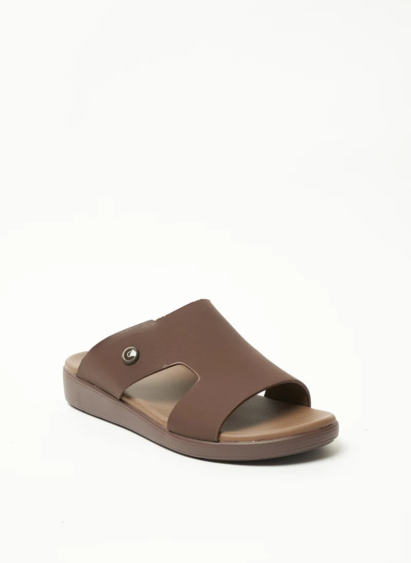 Geoomnii Geoomnii Mens Arabic Sandals Coffee