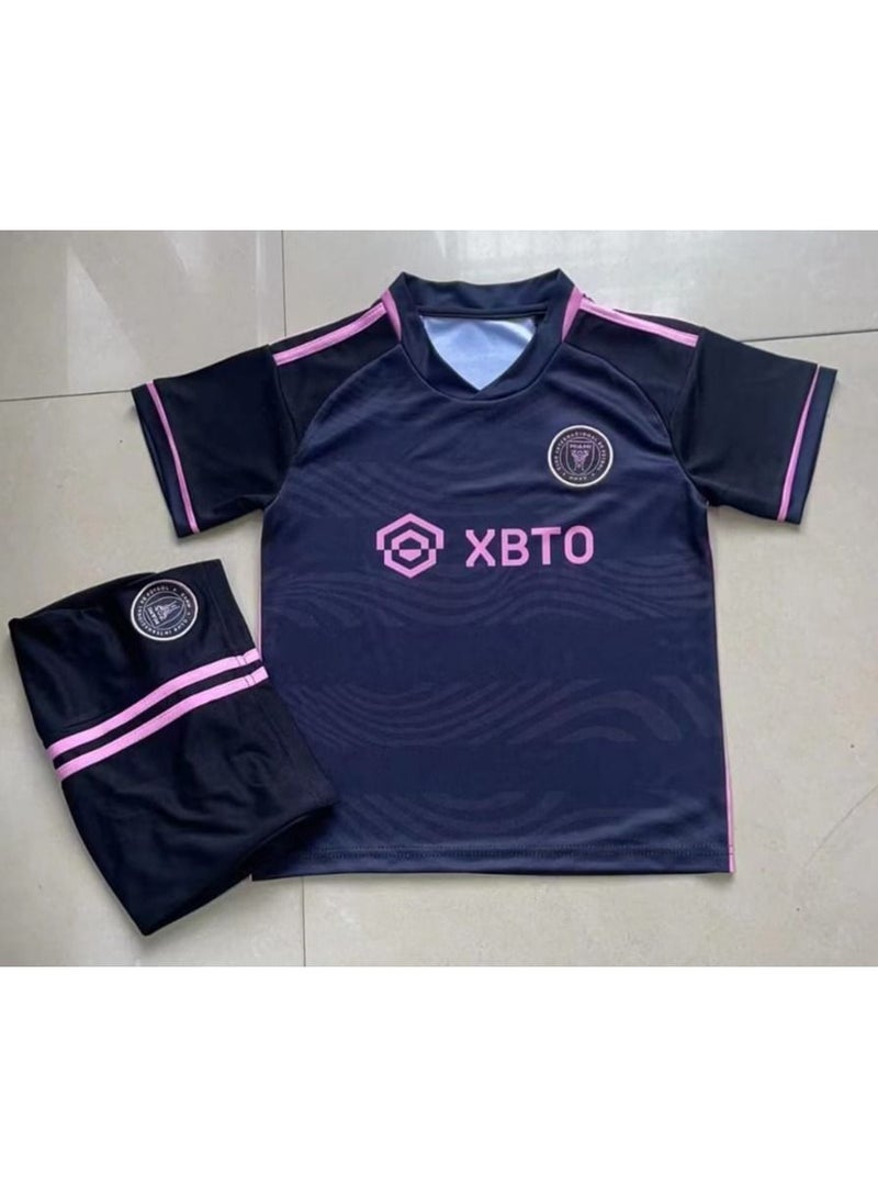 Miami NEW 23/24 Kids/Youth Jersey Set Soccer Kit Uniform Gift Youth Summer - Image 2