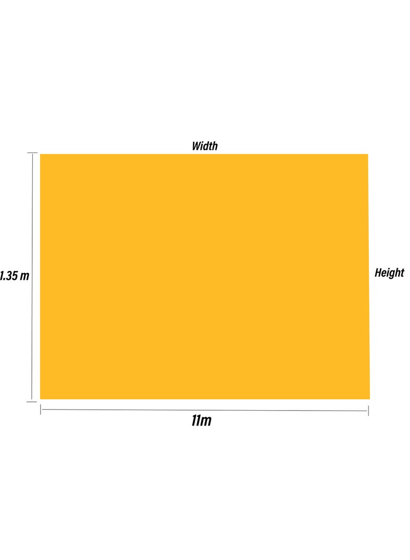COOPIC 1.35M X 11M Light Yellow Color Background Backdrop Paper for Photo Studio Portrait Seamless Collapsible Photography Background Backdrop Classic Fashion for Studio Professional Photographer - Image 4