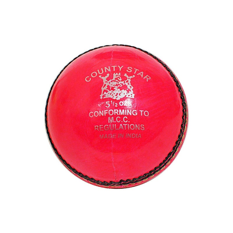 Gunn & Moore GM 1600472 Leather Cricket Ball (Red) Standard Size - Image 5
