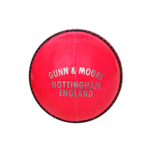 Gunn & Moore GM 1600472 Leather Cricket Ball (Red) Standard Size - Image 4