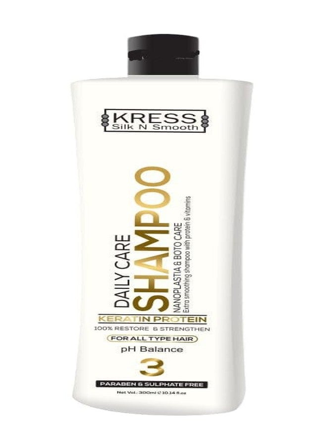 Kress Nanoplastia Smoothening Shampoo is a Premium Hair Care Package Suitable For Both Men And Women (300 Ml) - Image 3