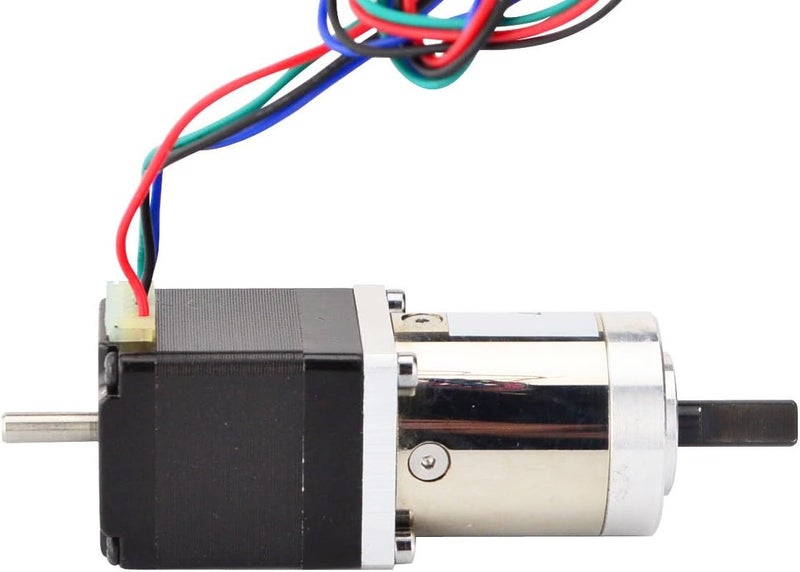 STEPPERONLINE 27:1 Planetary Gearbox Nema 11 Dual Shaft Geared Stepper Motor DIY Robot Camera - Image 3