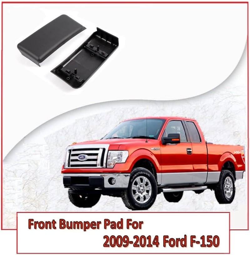 Premium Pickup Part Front Bumper Guard Pad Compatible With Ford 2009-2014 F150 Cover Trim F-150 Insert Cap Set (Left & Right) - Image 2