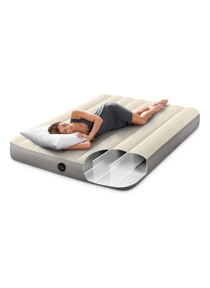 INTEX - Dura Beam Standard Single High Air Mattress 203x152x25cm - Image 1