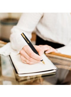 PARKER Parker Frontier Matte Black Gold Trim Fountain Pen | Perfect For Professional Use | Elite Pen For Corporate Purposes  - Image 3