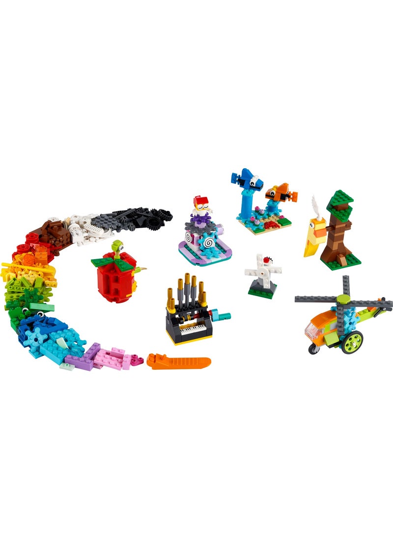 LEGO - Classic Bricks and Functions 11019 - Creative Building Set with 7 Buildable Toys for Ages 5 and Up (500 Pieces) - Image 1