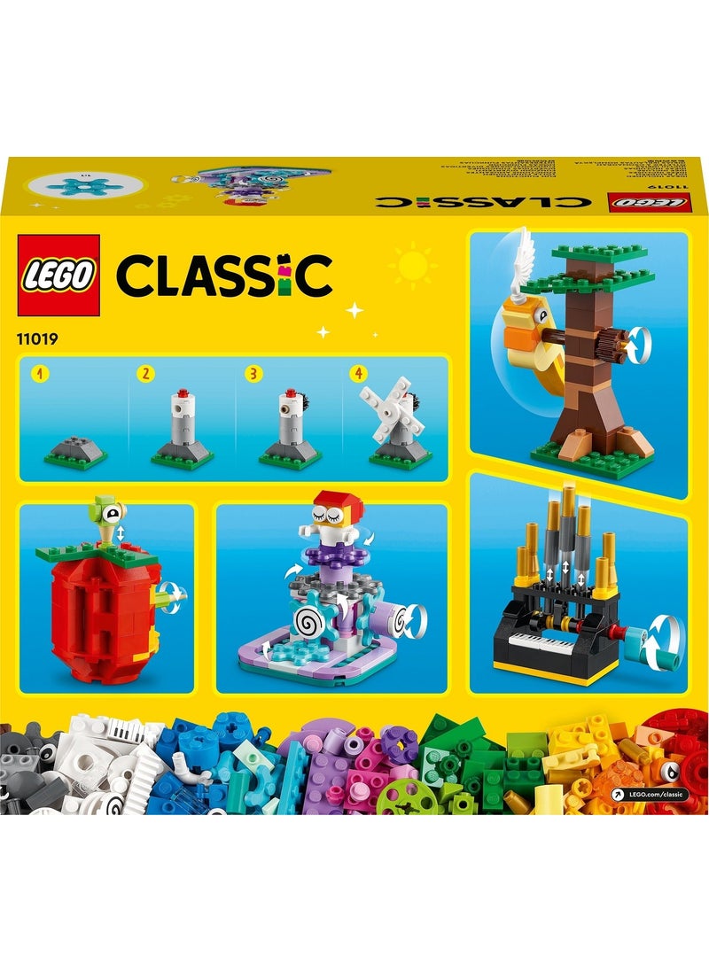 LEGO - Classic Bricks and Functions 11019 - Creative Building Set with 7 Buildable Toys for Ages 5 and Up (500 Pieces) - Image 1