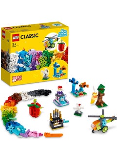Classic Bricks and Functions 11019 - Creative Building Set with 7 Buildable Toys for Ages 5 and Up (500 Pieces)
