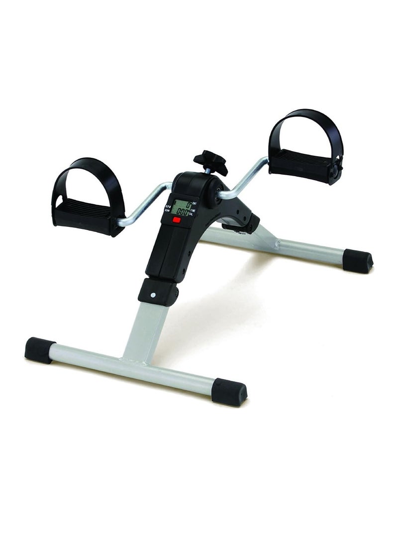 DubaiGallery جهاز تمرين دواسات محمول فاخر قابل للطي مع شاشة إلكترونية، جهاز تمرين دواسات للذراع والساق، دراجة تمرين داخلية لتدريب الأطراف، معدات رياضية للياقة البدنية - Image 2