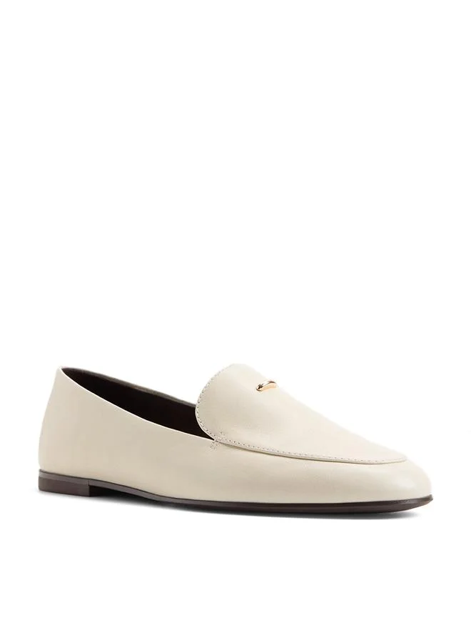 Aldo  Daphia Ladies White Loafers for Women | Best Price UAE
